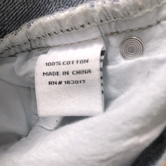 PRINCESS POLLY | 6 HOLLY ASYMMETRIC JEANS BLUE - Picture 15 of 15